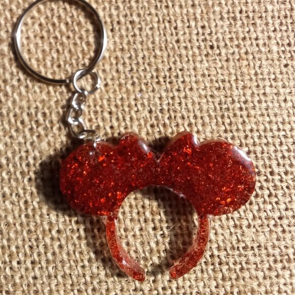 Minnie mouse ears Keychain - Picture 3 of 3